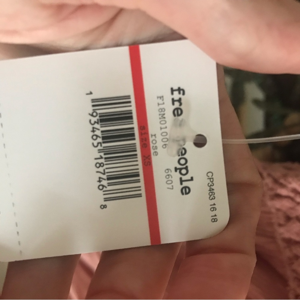 NWT Free People Adella small rose slip dress - Picture 7 of 8
